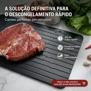 Tabua Mágica de Descongelar Rápido Carne e Alimentos