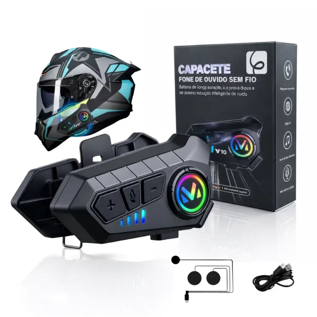 Fone Capacete